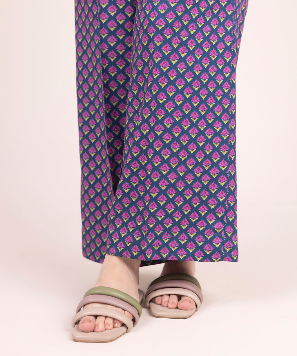 Printed Dobby Culottes
