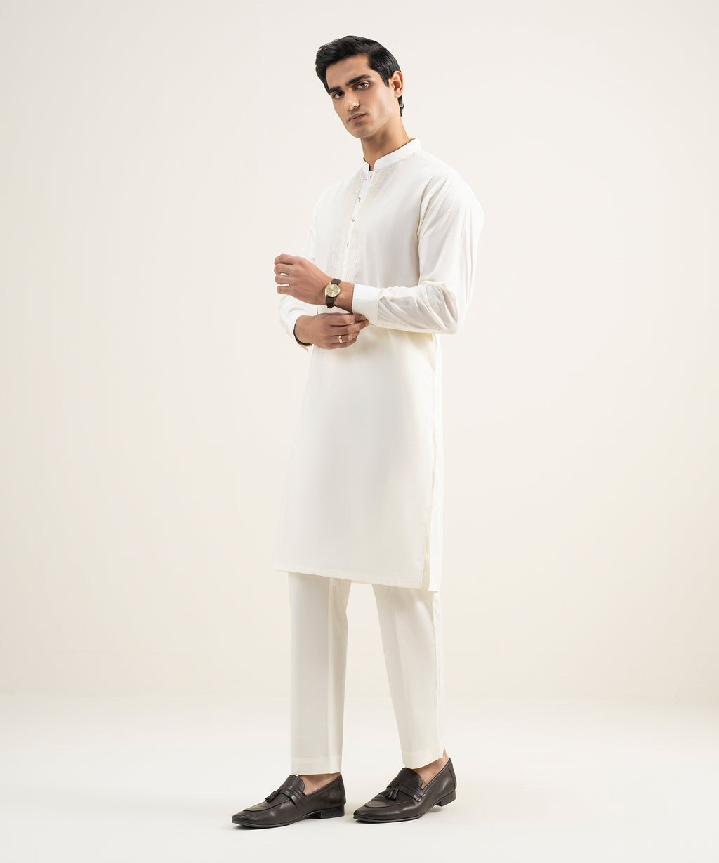 Embroidered Premium Cotton Suit