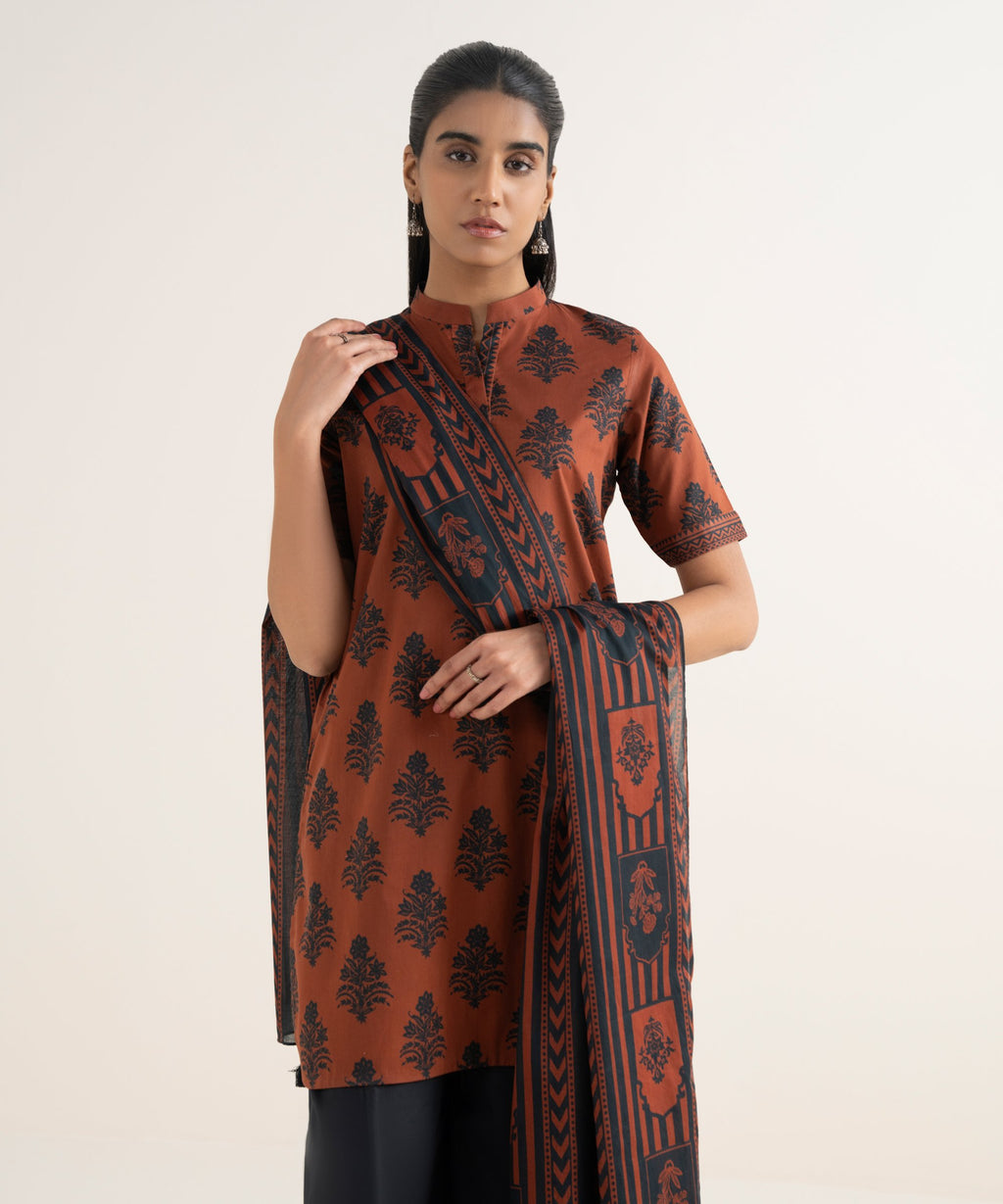 2 Piece - Printed Lawn Suit