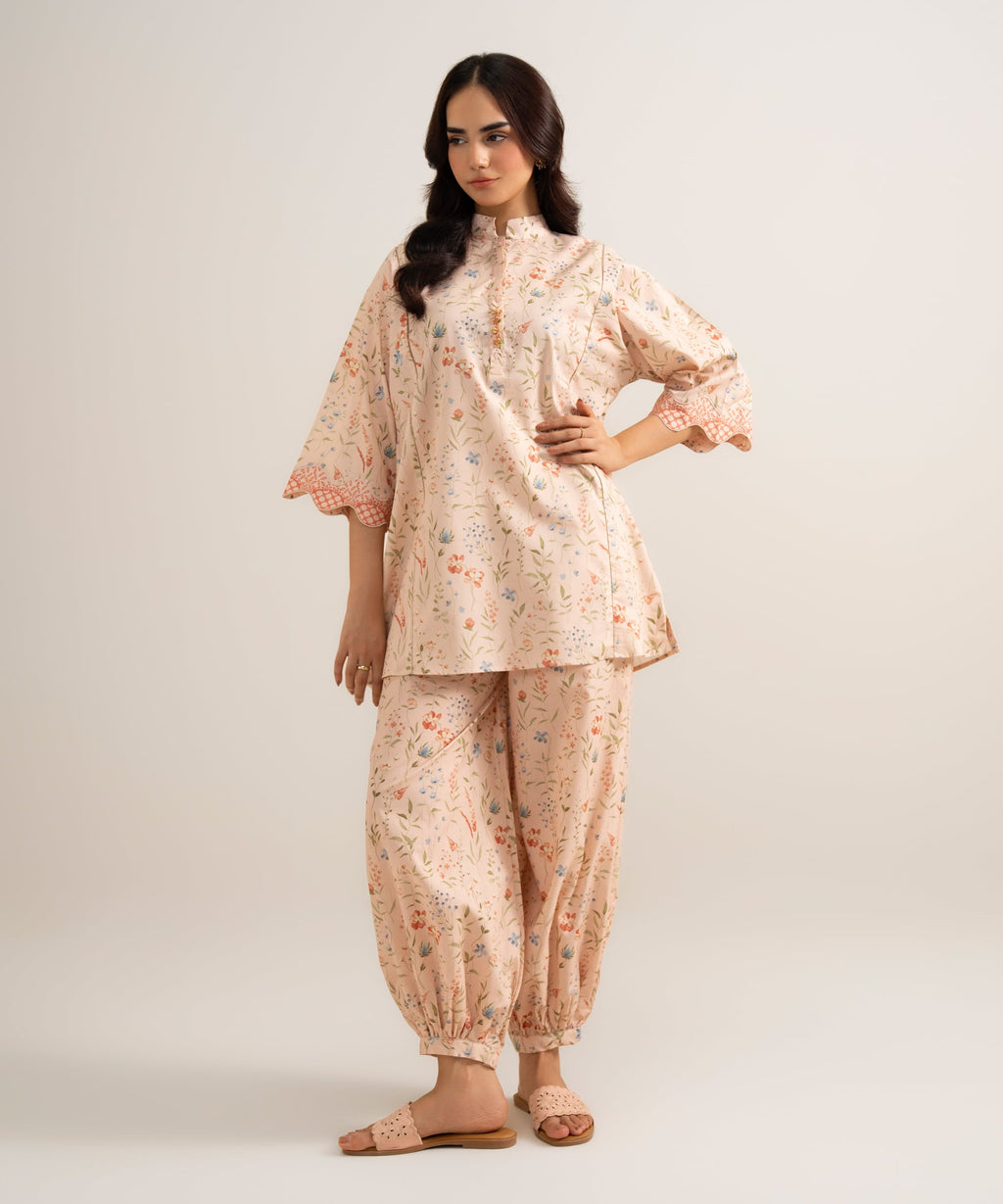 WOMEN 2PCS UNSTITCHED NEMB SUKOON