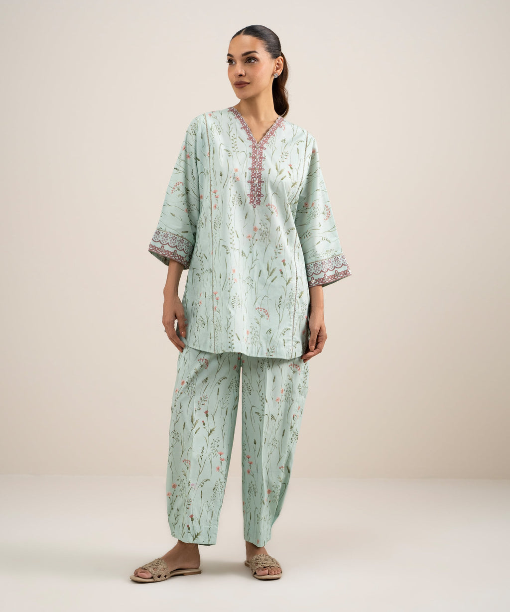WOMEN 2PCS UNSTITCHED NEMB SUKOON