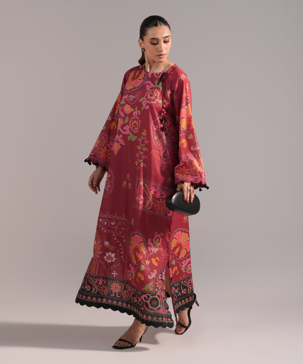 Printed Silk Shirt