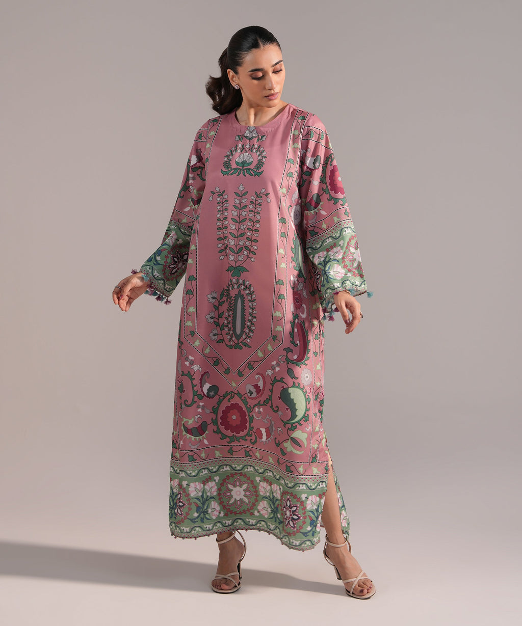 Printed Silk Shirt
