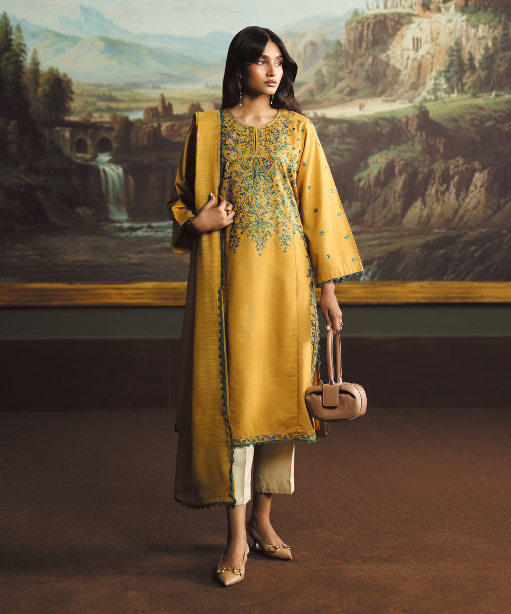 Embroidered Cotton Shirt