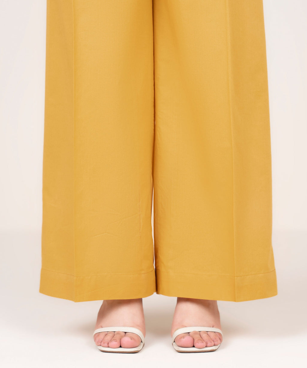 Solid Cotton Culottes