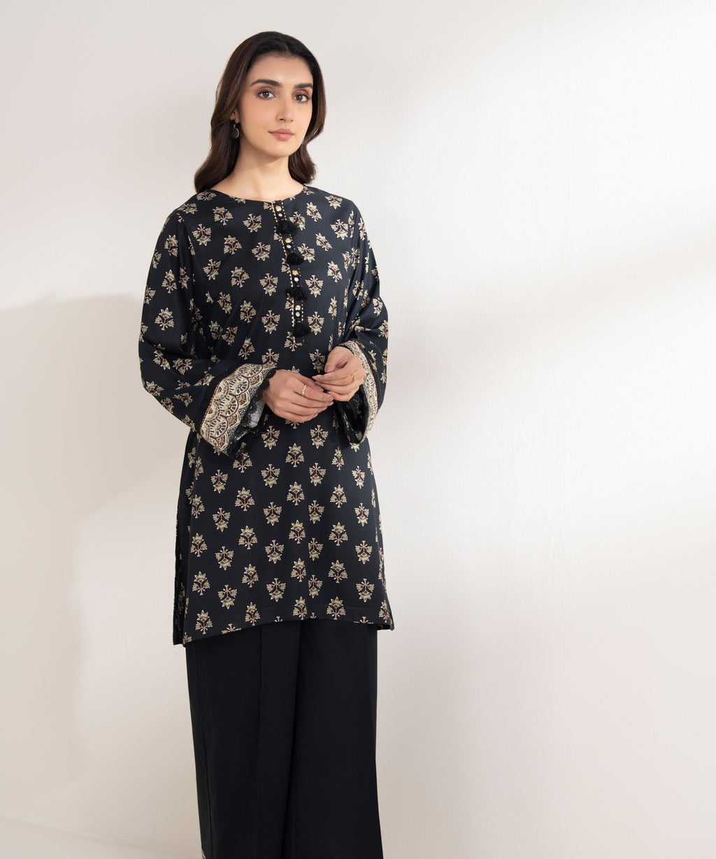 Printed Viscose Linen Shirt