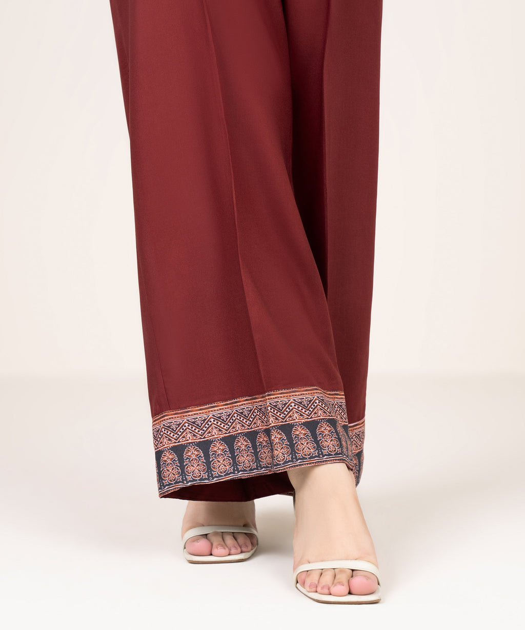 Solid Khaddar Culottes