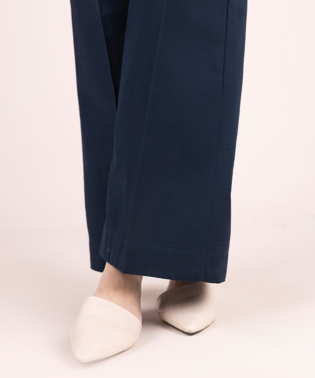 Solid Cotton Culottes
