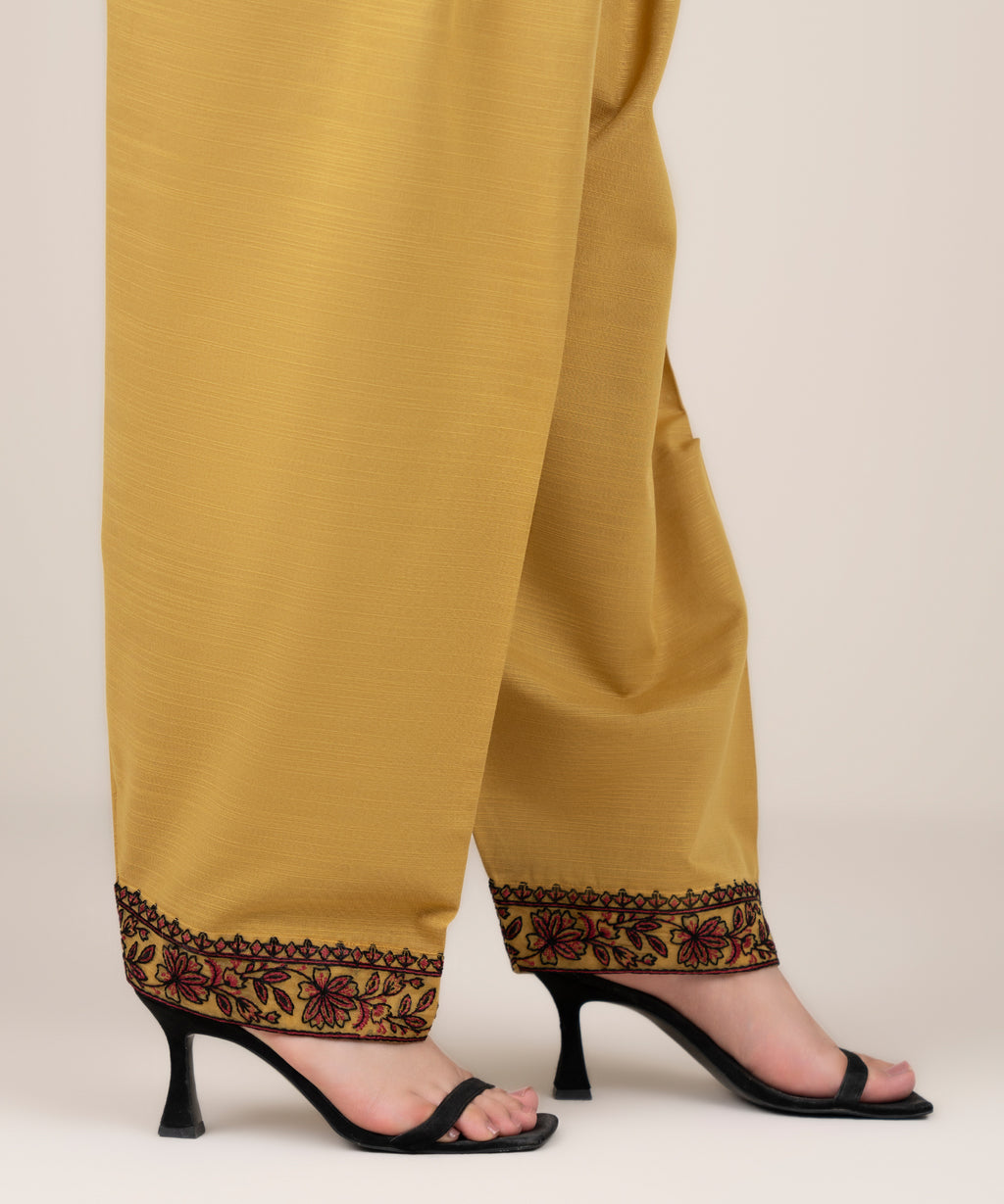 Embroidered Cotton Shalwar