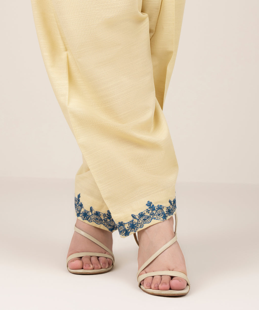Embroidered Cotton Shalwar
