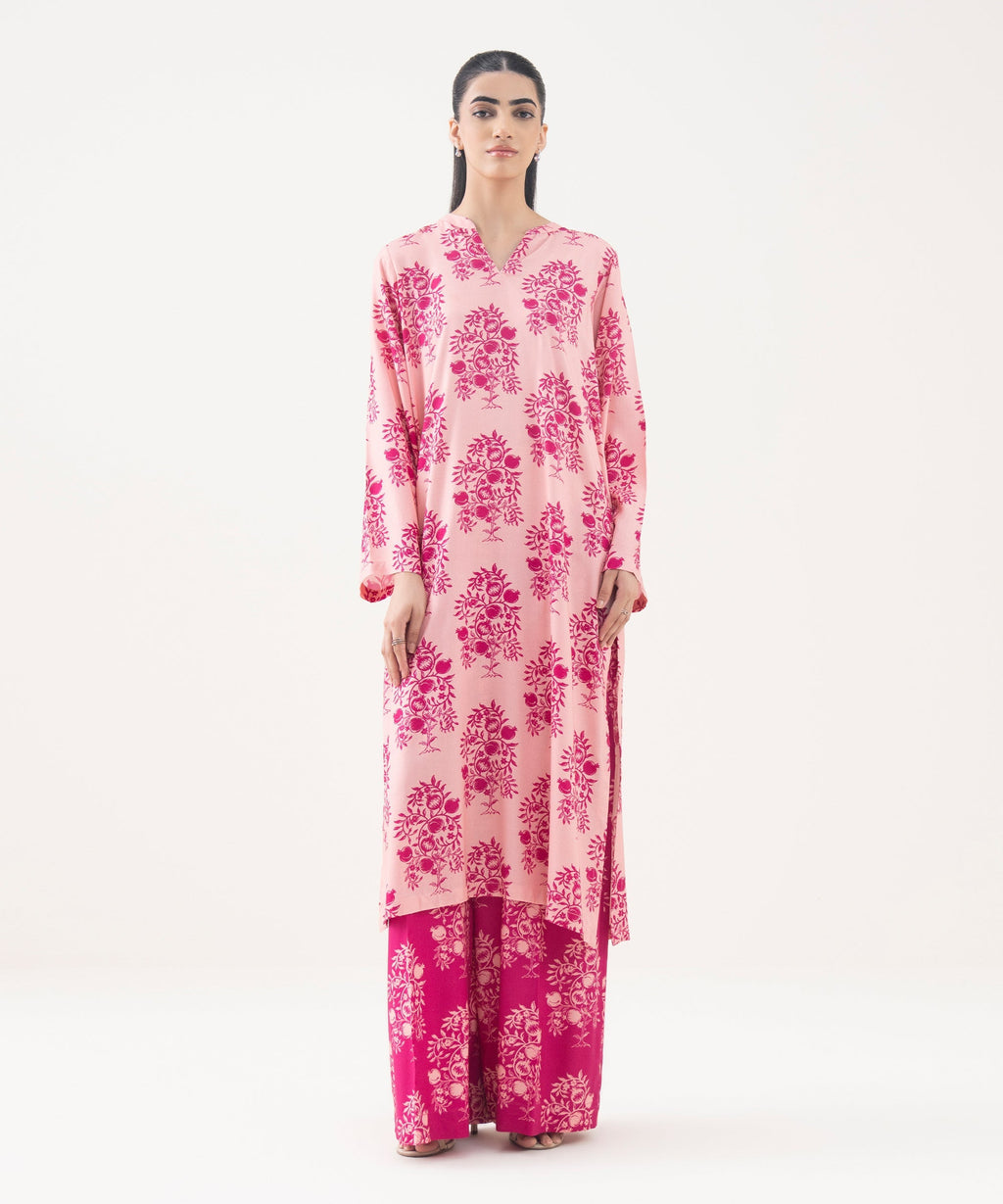 Printed Viscose Linen Shirt