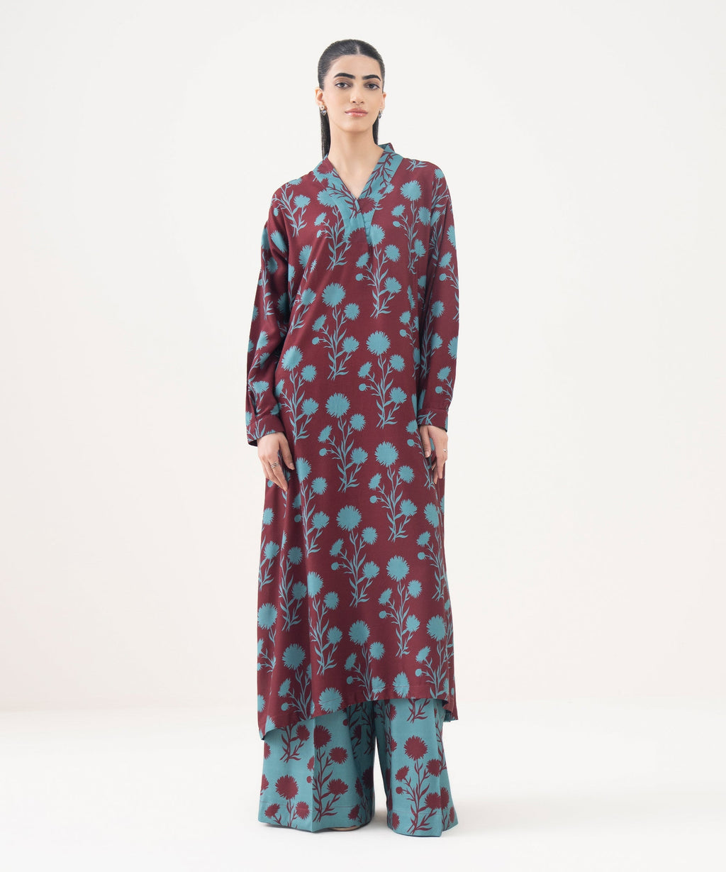 Printed Viscose Linen Shirt