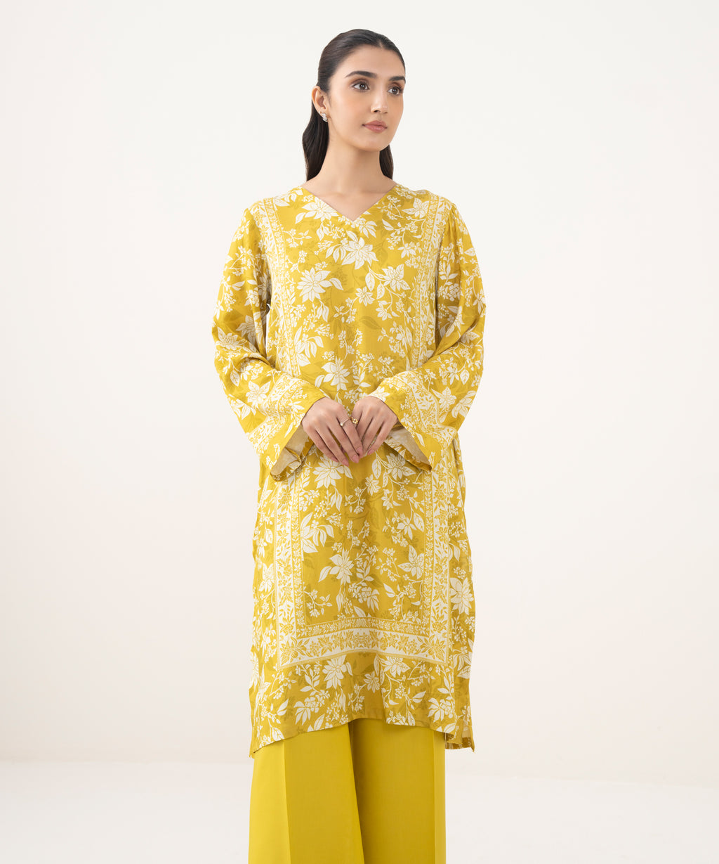 Printed Linen Viscose Shirt