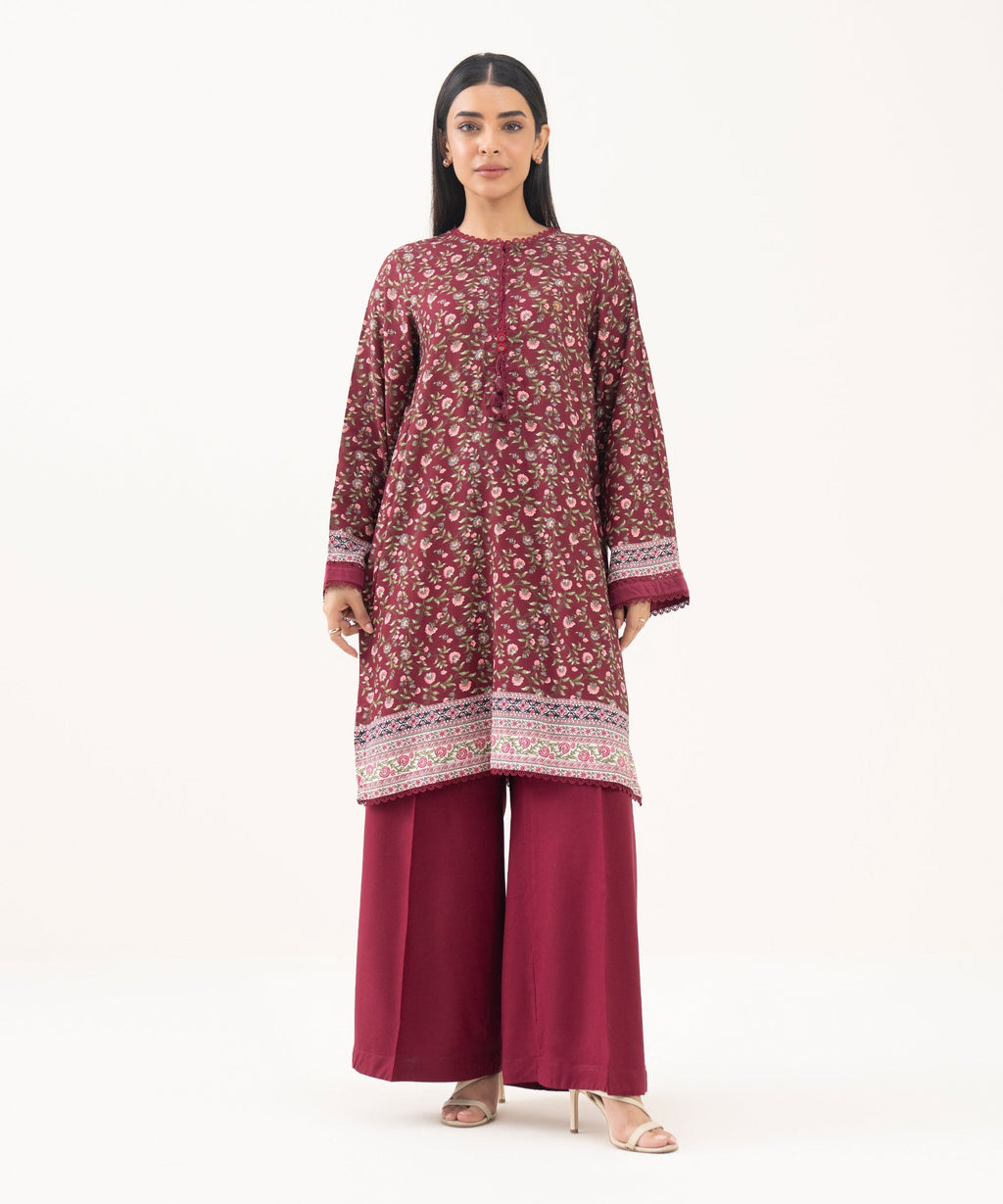 Printed Linen Viscose Shirt