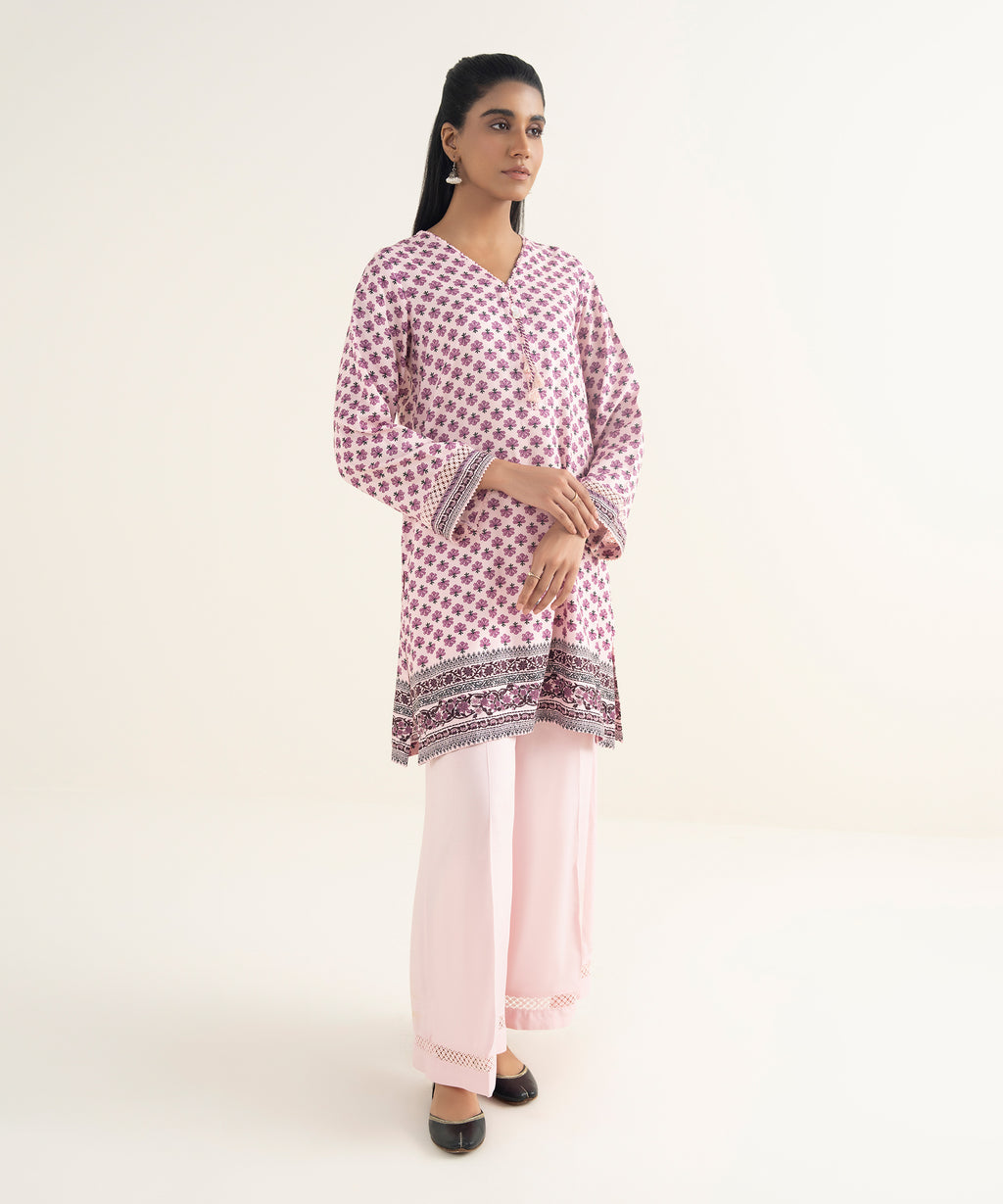 Printed Linen Viscose Shirt