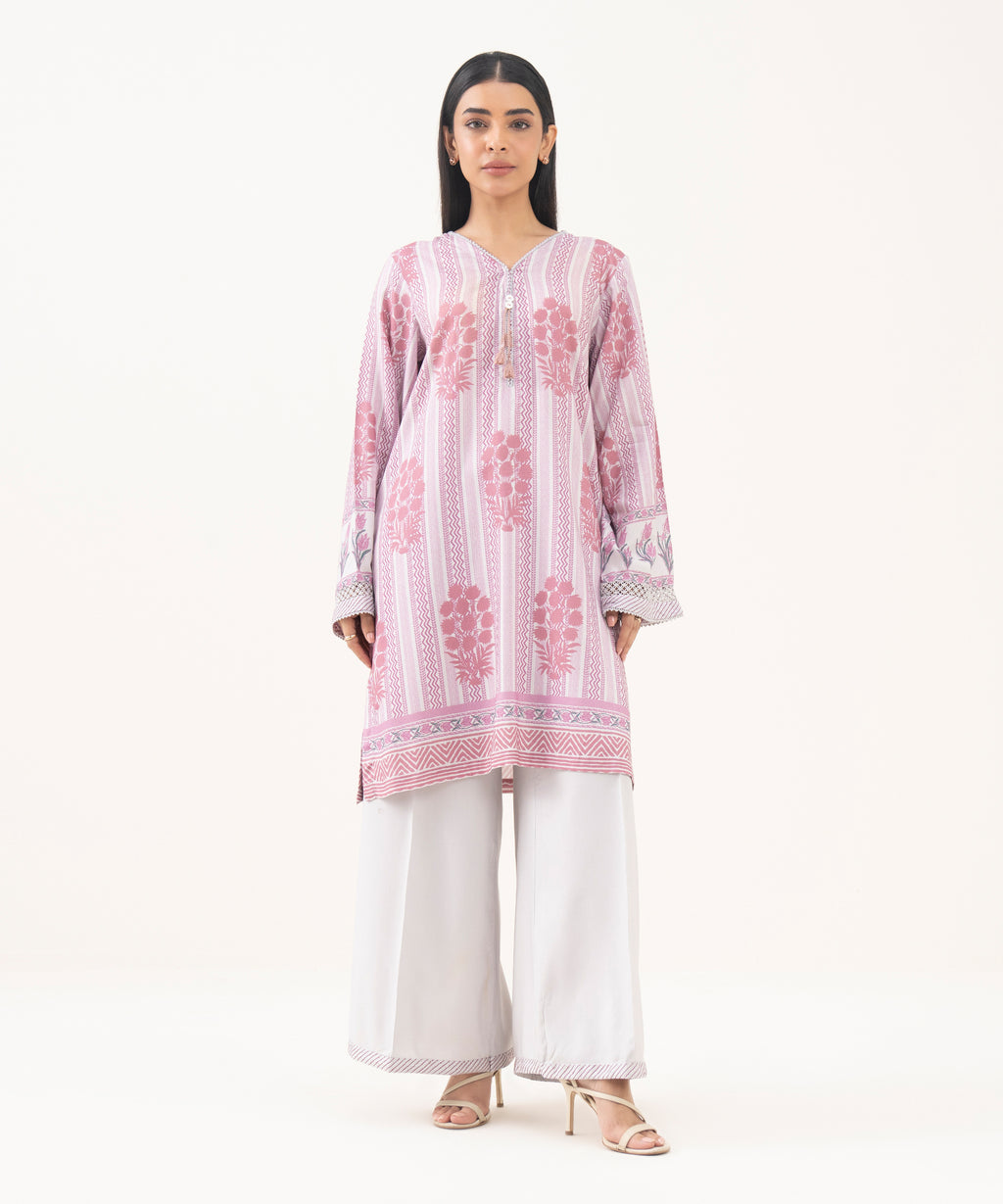 Printed Linen Viscose Shirt