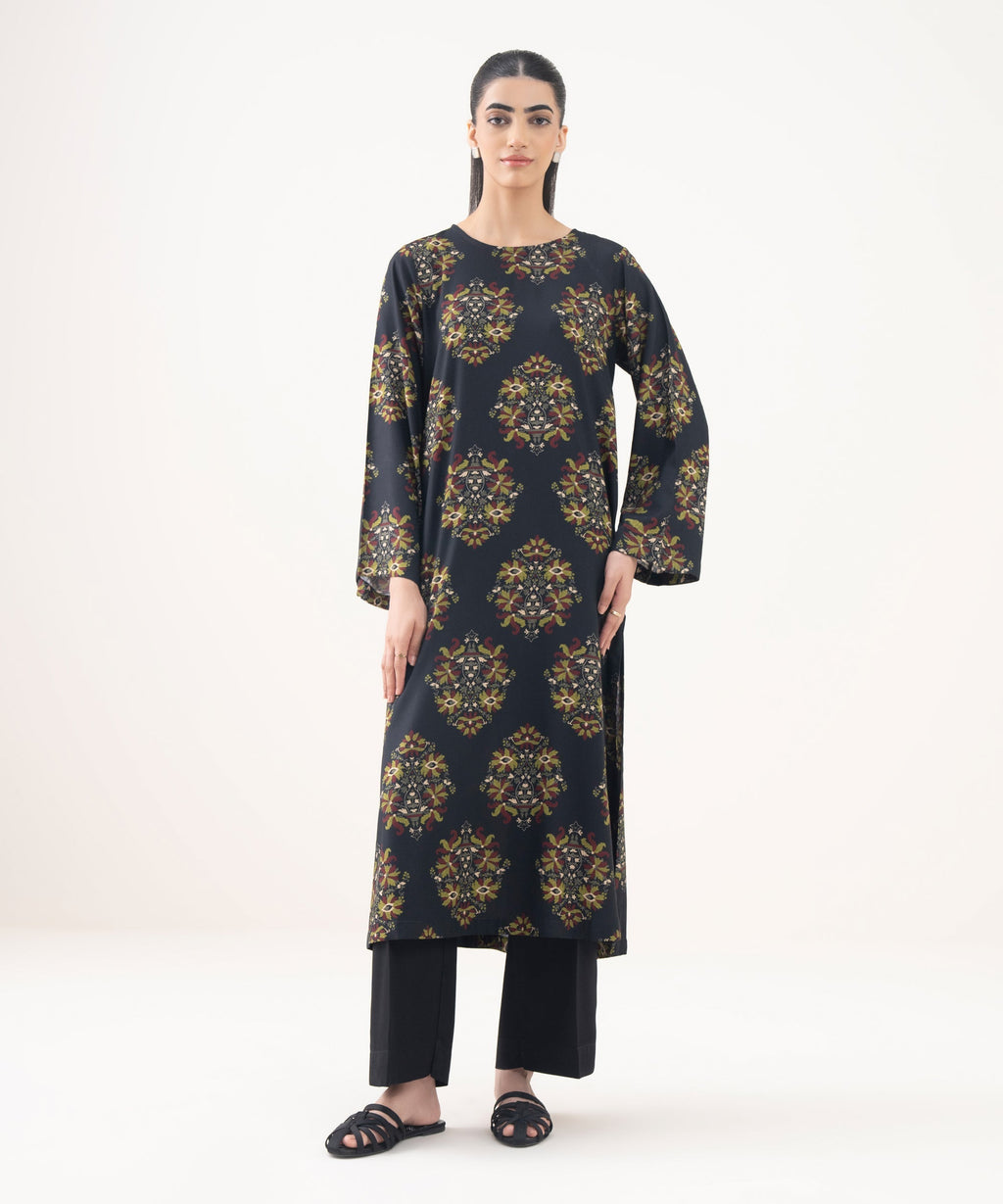 Printed Viscose Linen Shirt