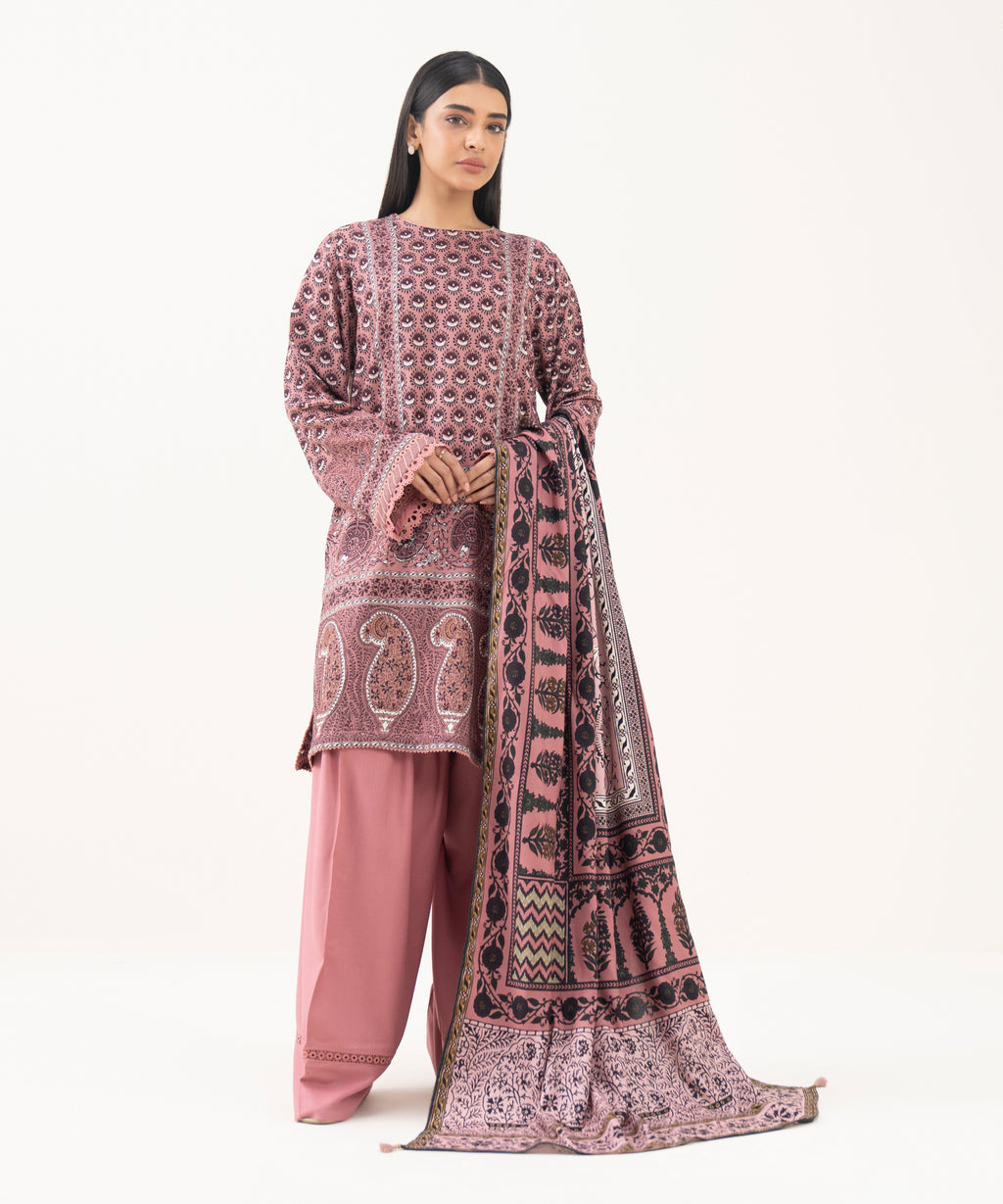 Printed Linen Viscose Dupatta