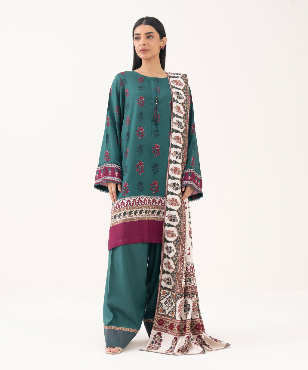 Printed Linen Viscose Dupatta