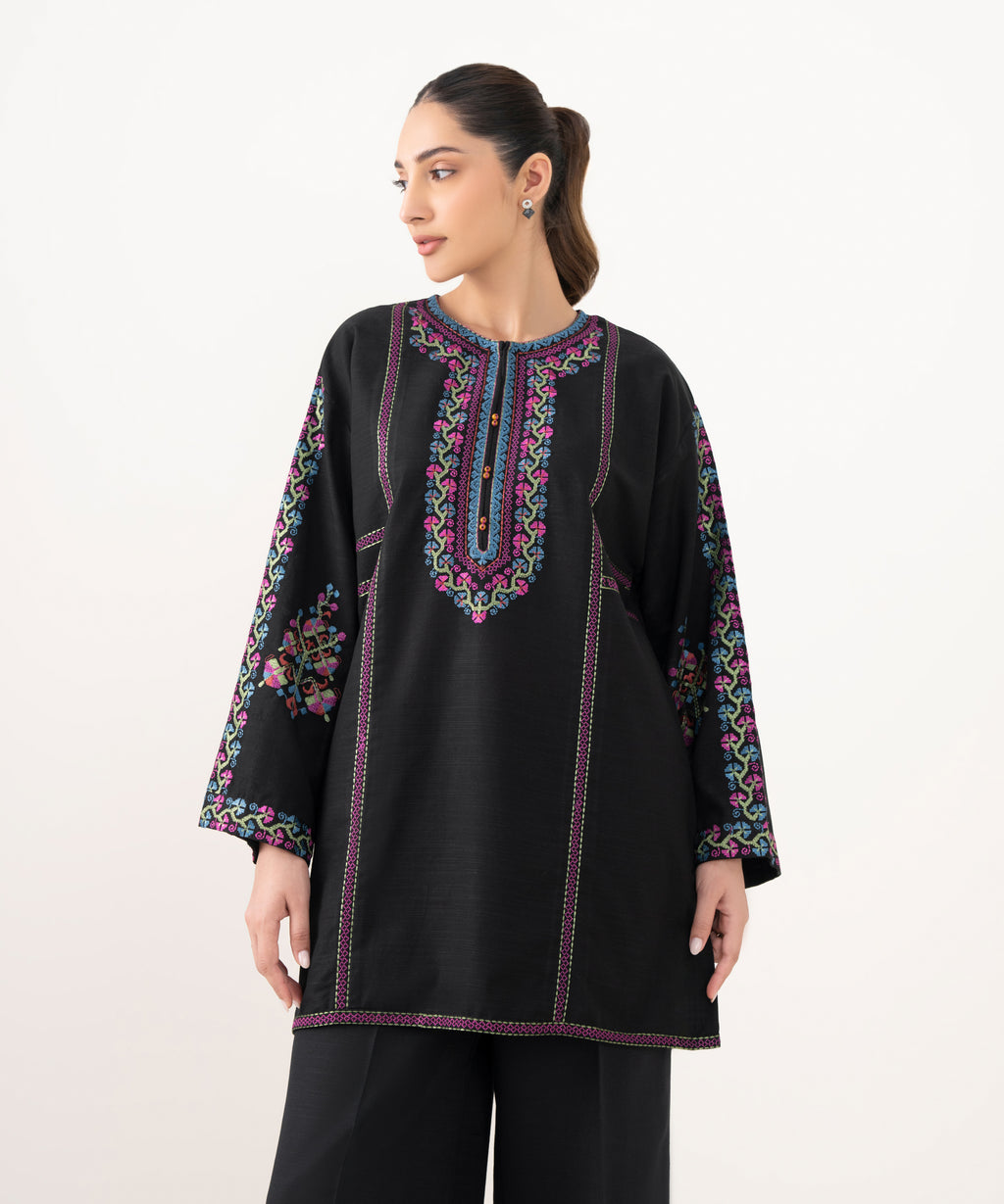 Embroidered Cotton Shirt