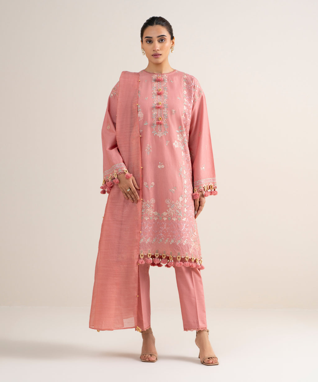 3 Piece - Embroidered Lawn Suit