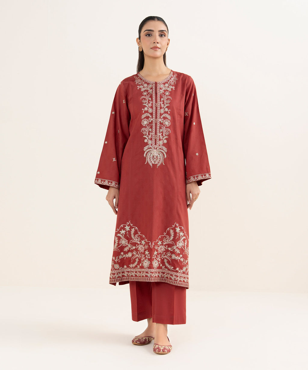 Embroidered Jacquard Shirt