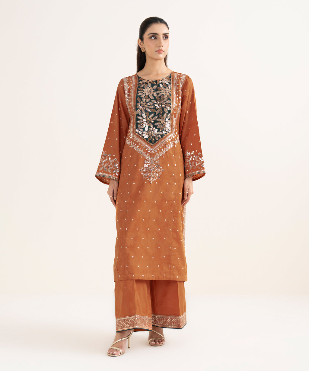 Embroidered Jacquard Shirt