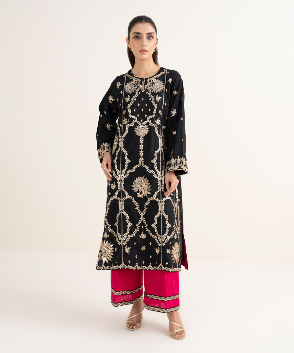 Embroidered Jacquard Shirt