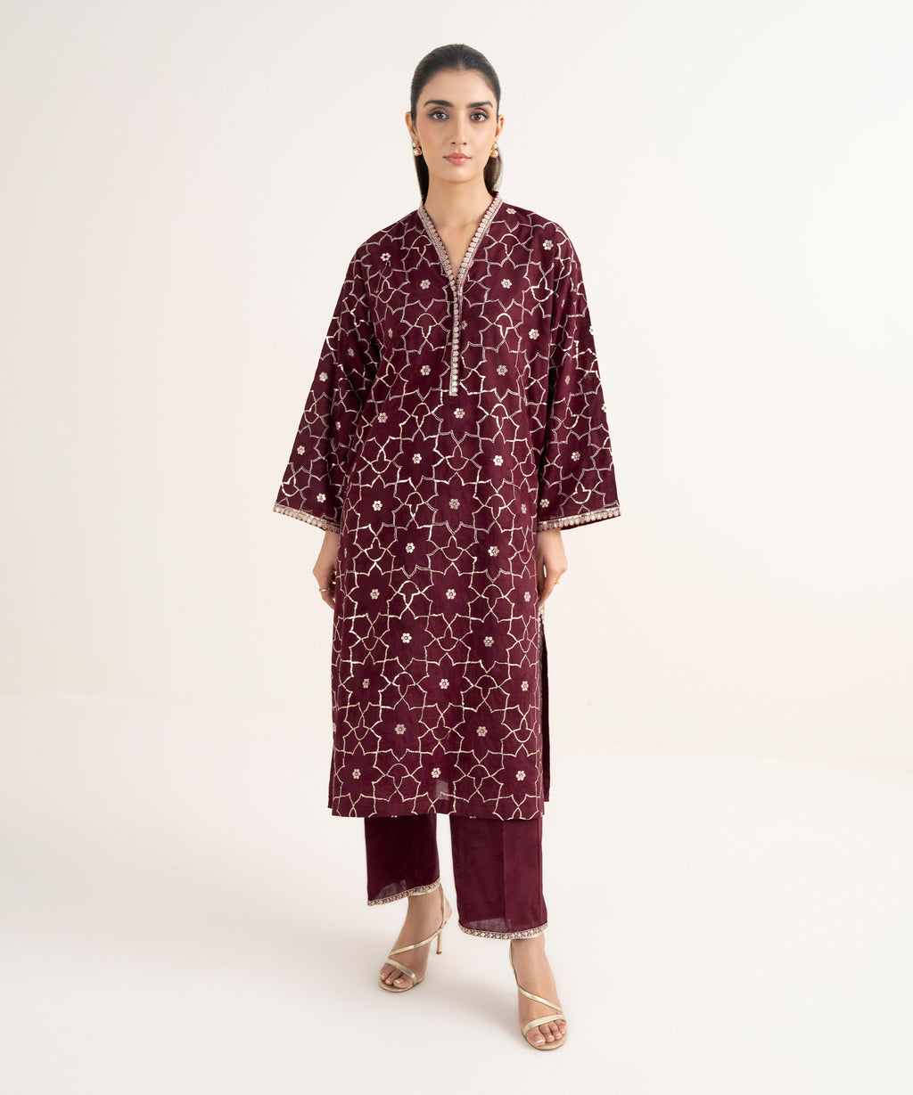 Embroidered Jacquard Shirt