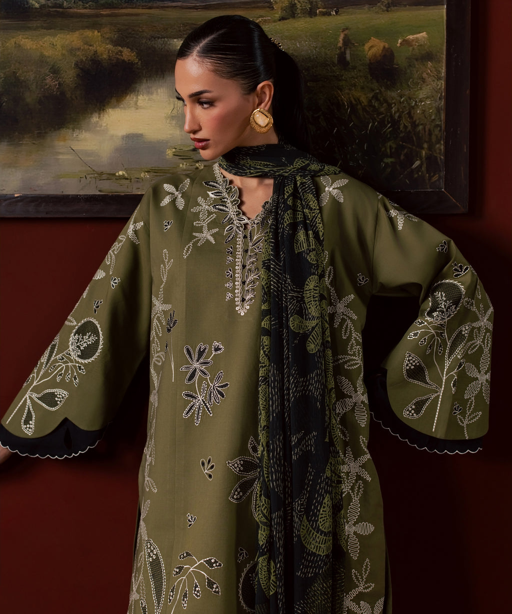WOMEN 3PCS 3PC EMB ANDAAZ