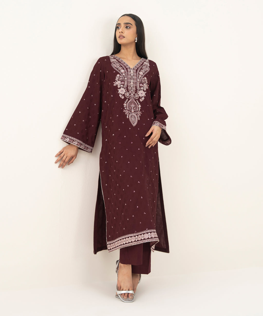 Embroidered Jacquard Shirt