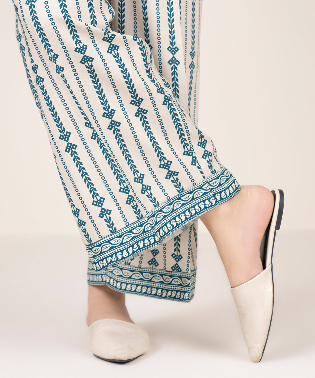 Printed Viscose Linen Culottes