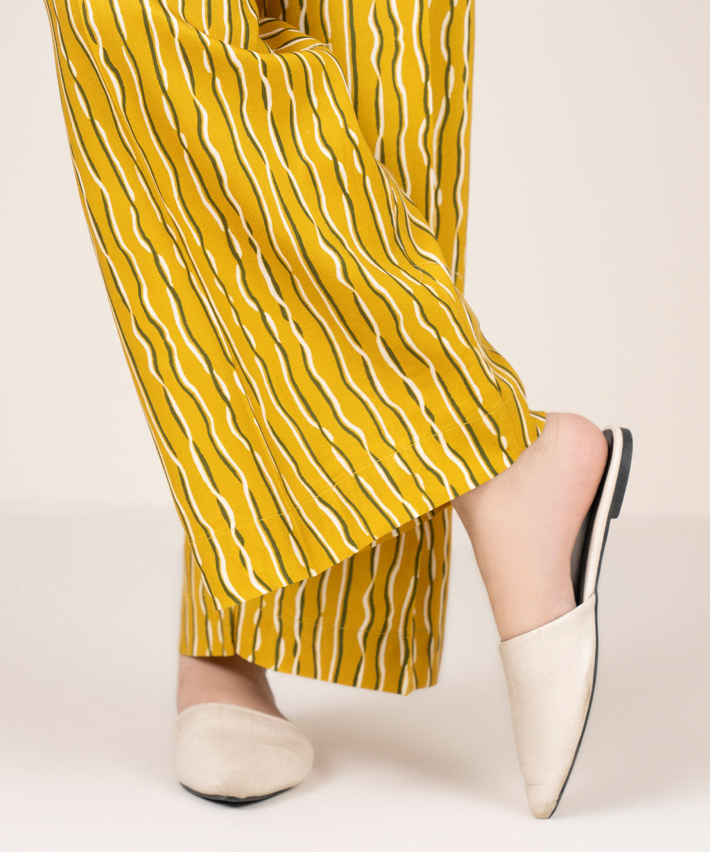 Printed Viscose Linen Culottes