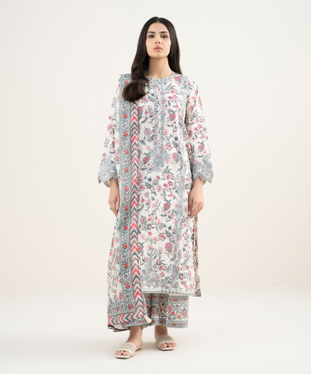 Printed Lawn Dupatta