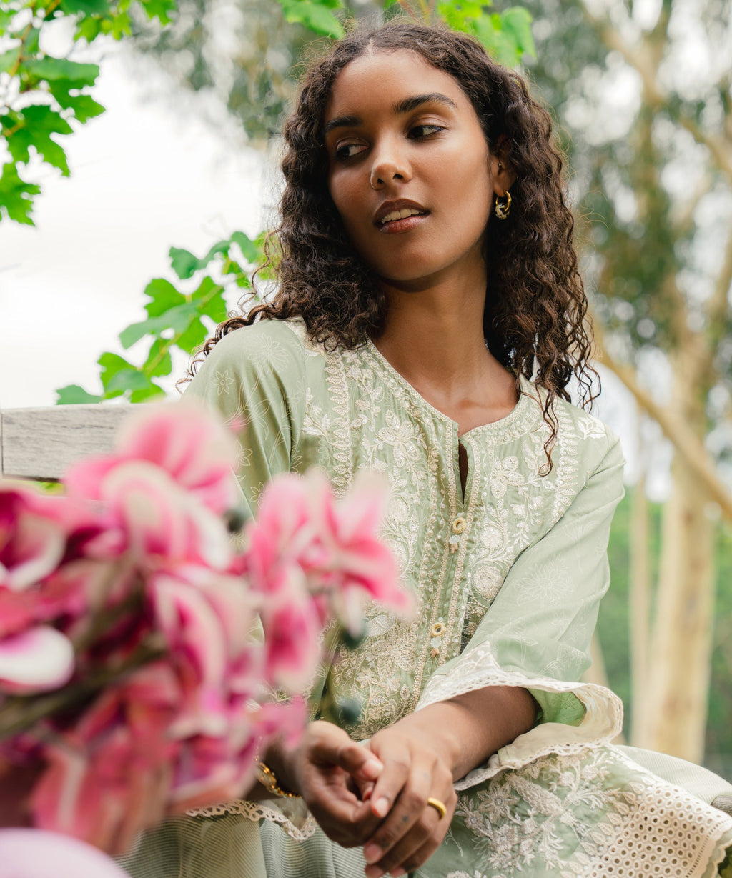 Embroidered Lawn Shirt