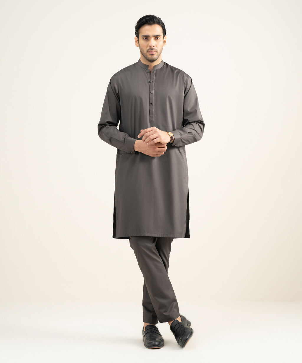 Embroidered Premium Cotton Suit