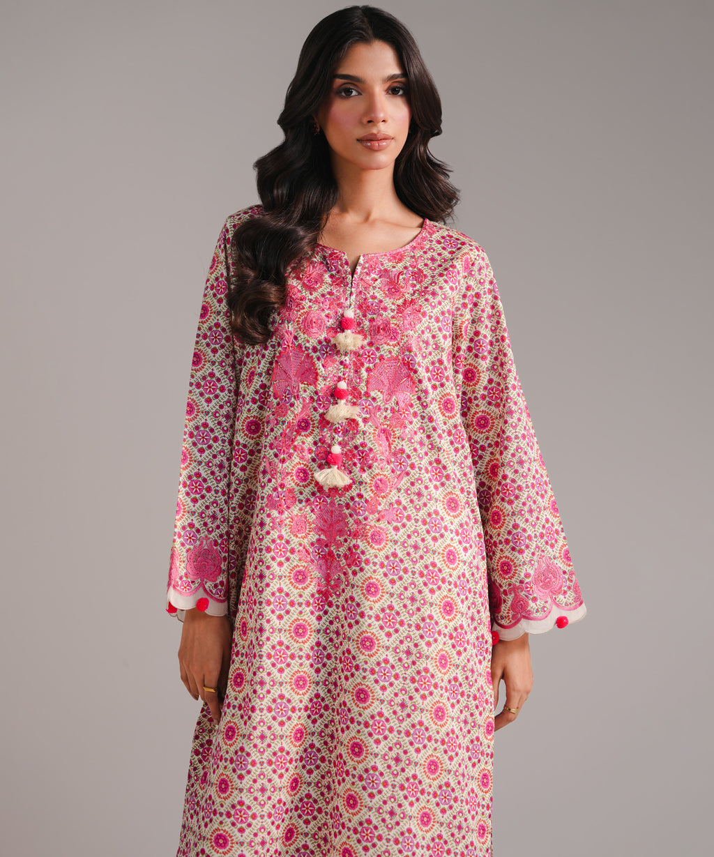 Embroidered Lawn Shirt