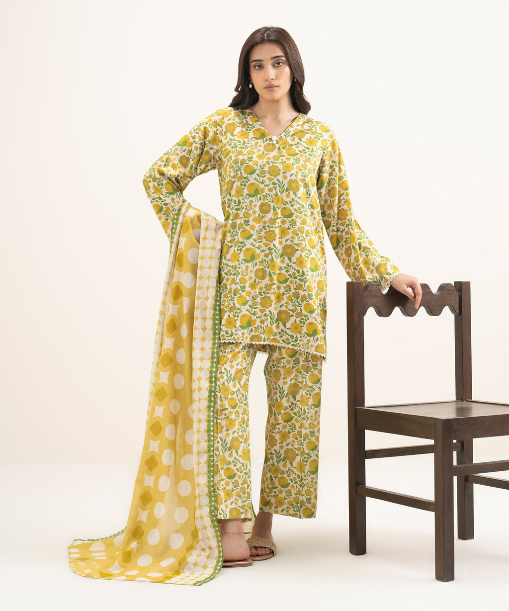 Printed Lawn Dupatta