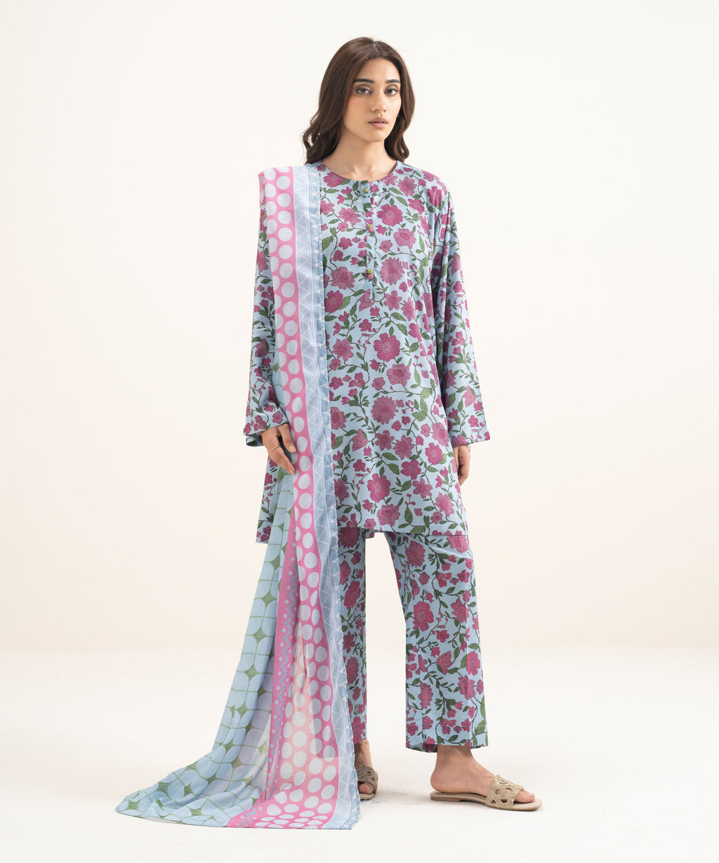 Printed Lawn Dupatta