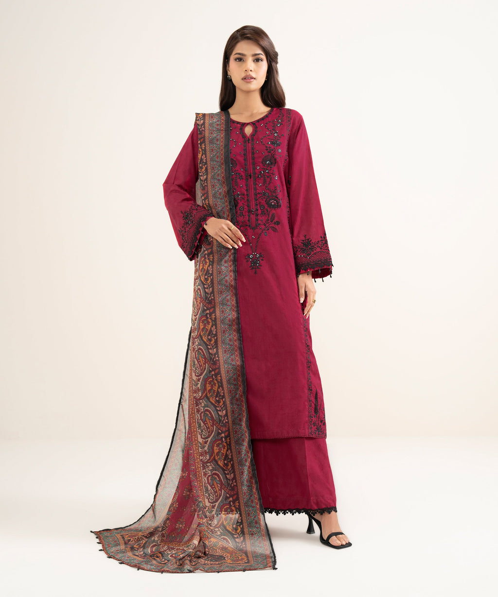 Printed Silk Dupatta