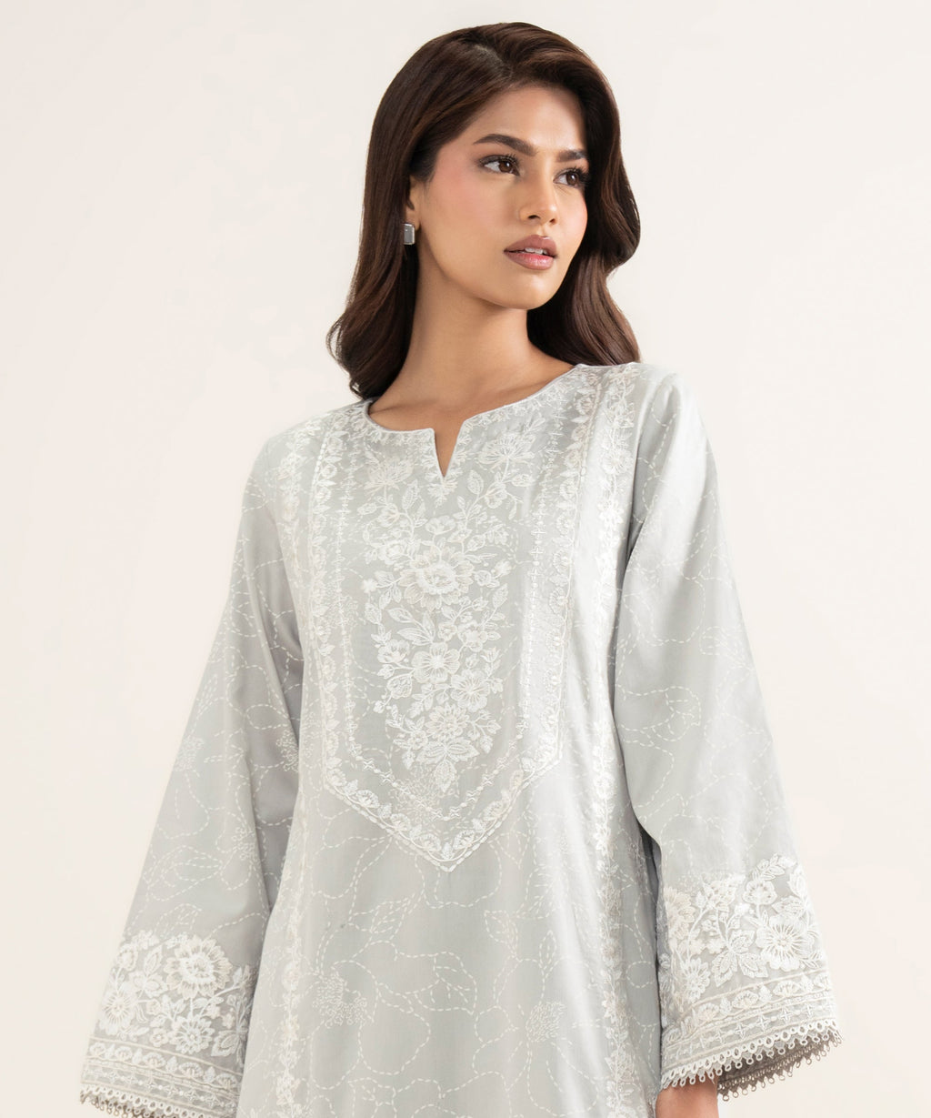 Embroidered Lawn Shirt