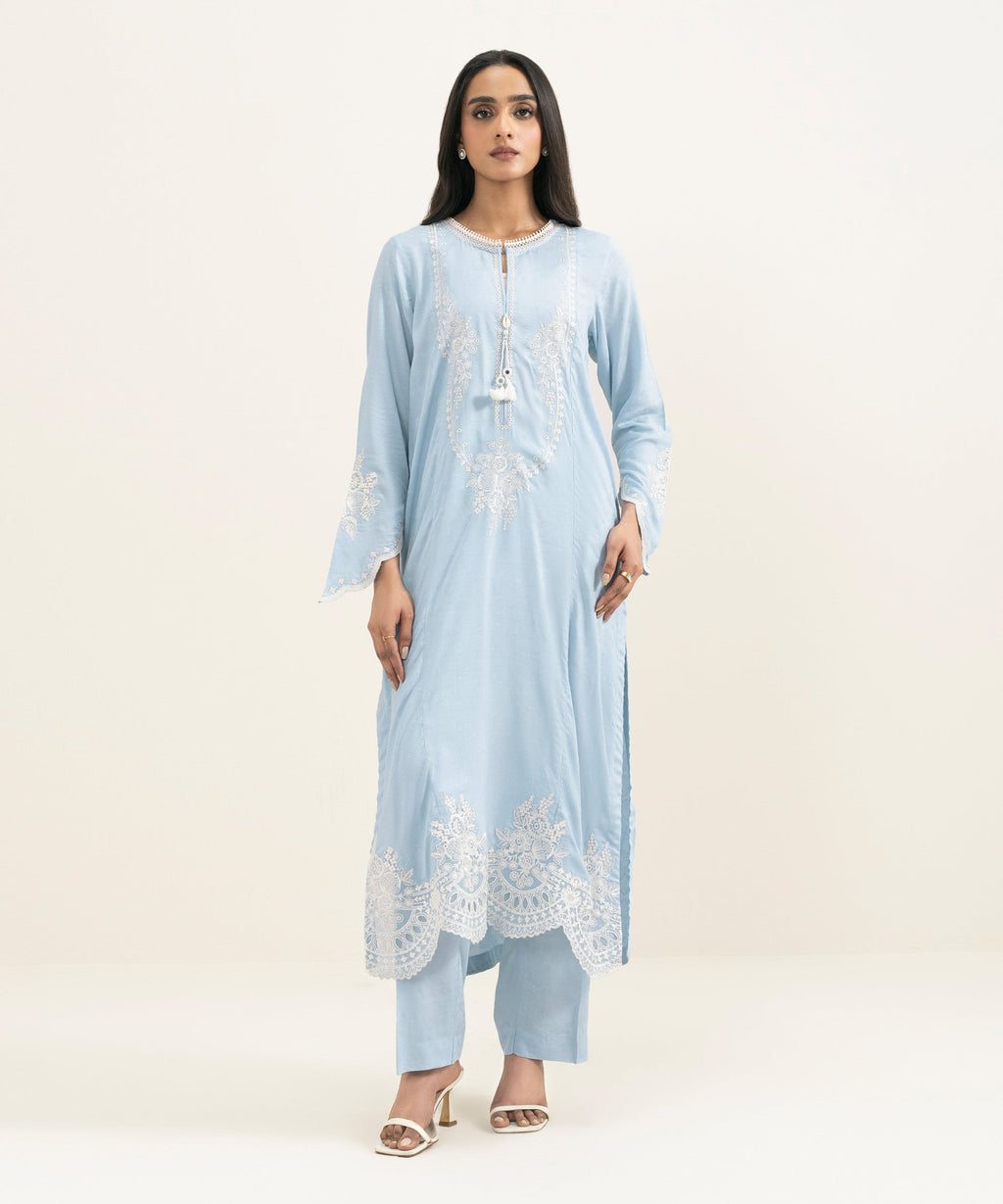 Embroidered Arabic Jacquard Shirt