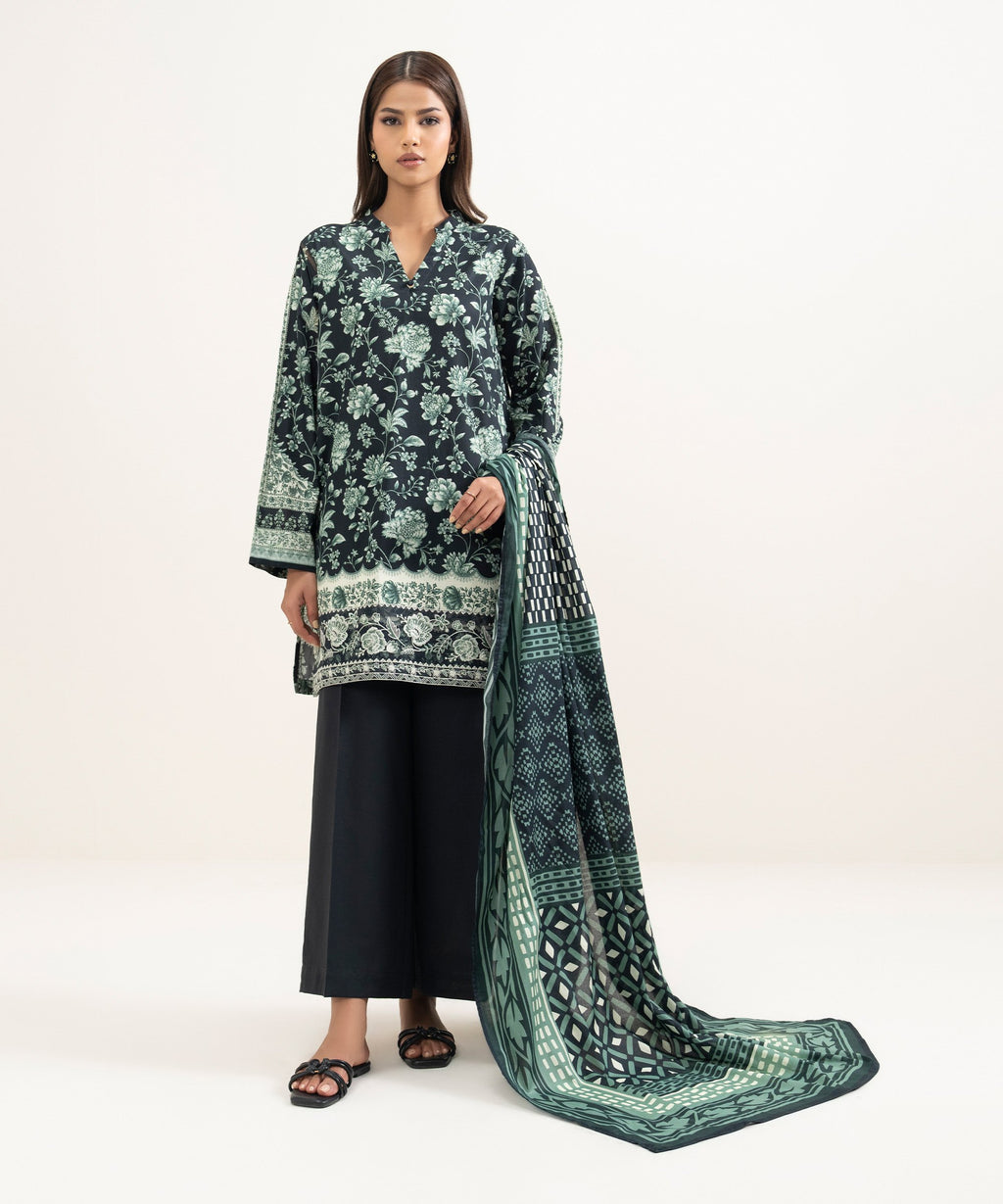 Printed Lawn Dupatta
