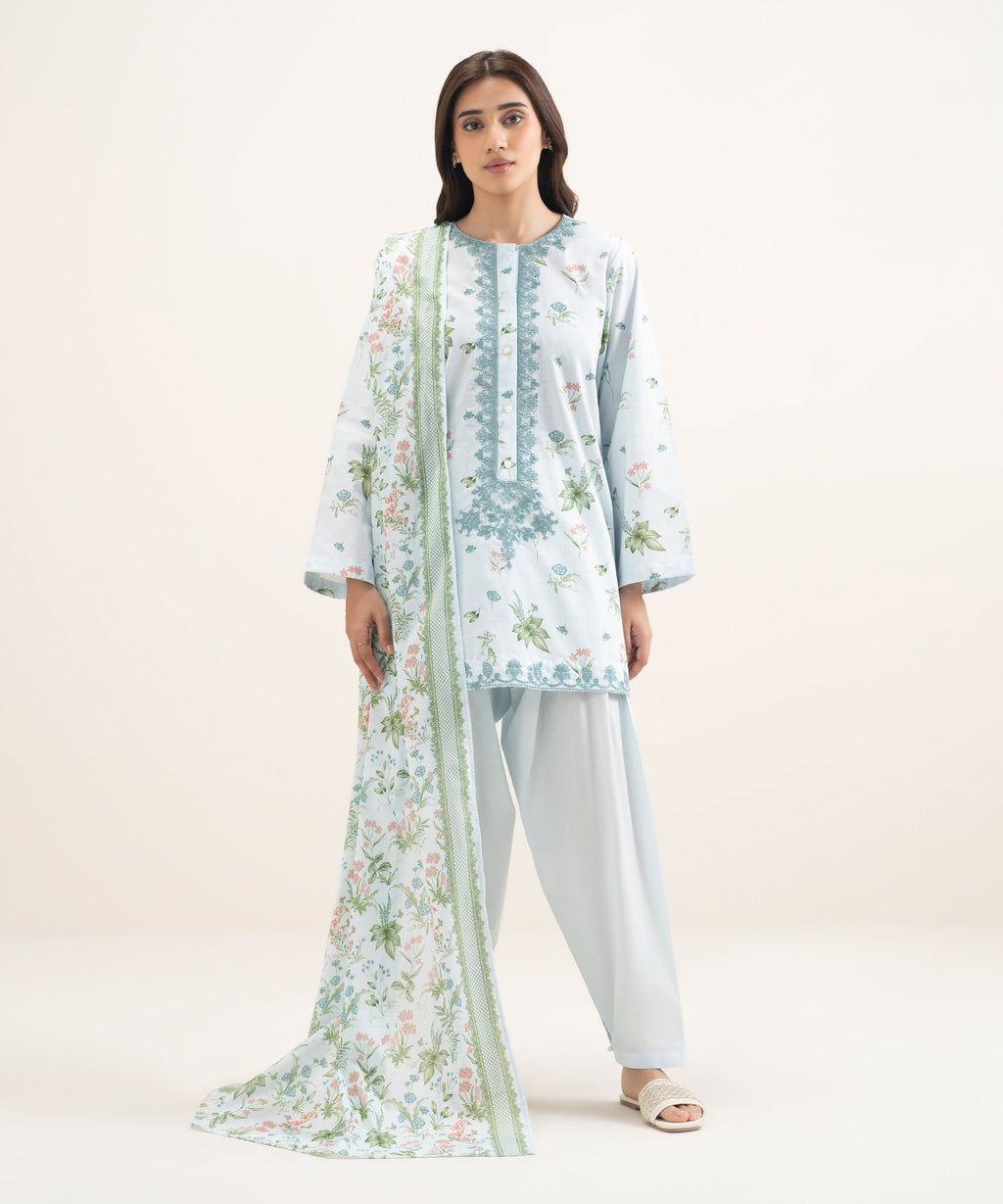 Printed Lawn Dupatta