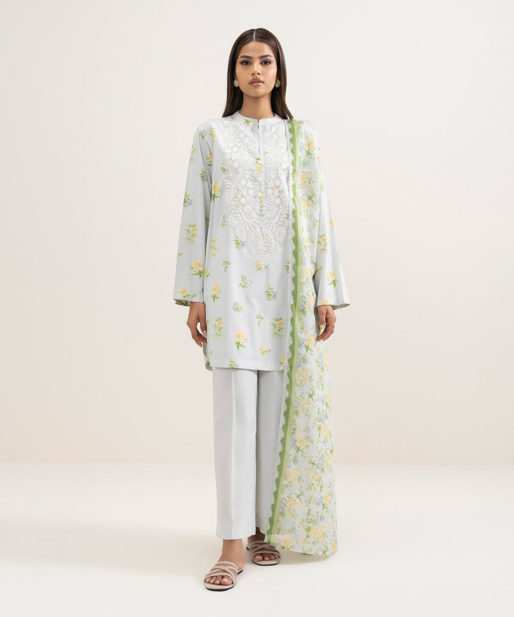 Printed Lawn Dupatta