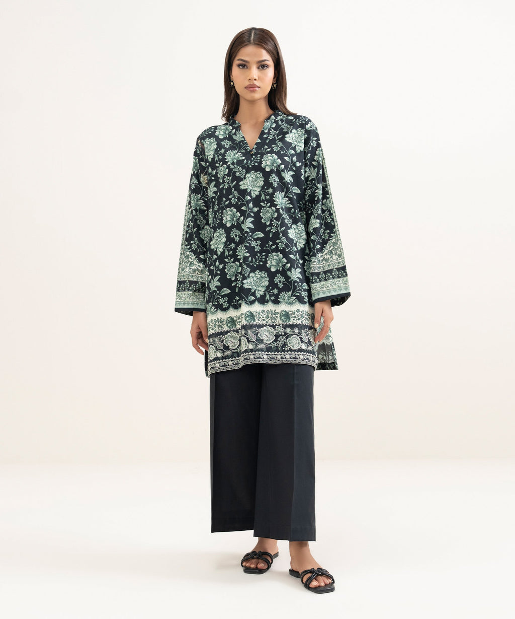 Embroidered Cambric Shirt
