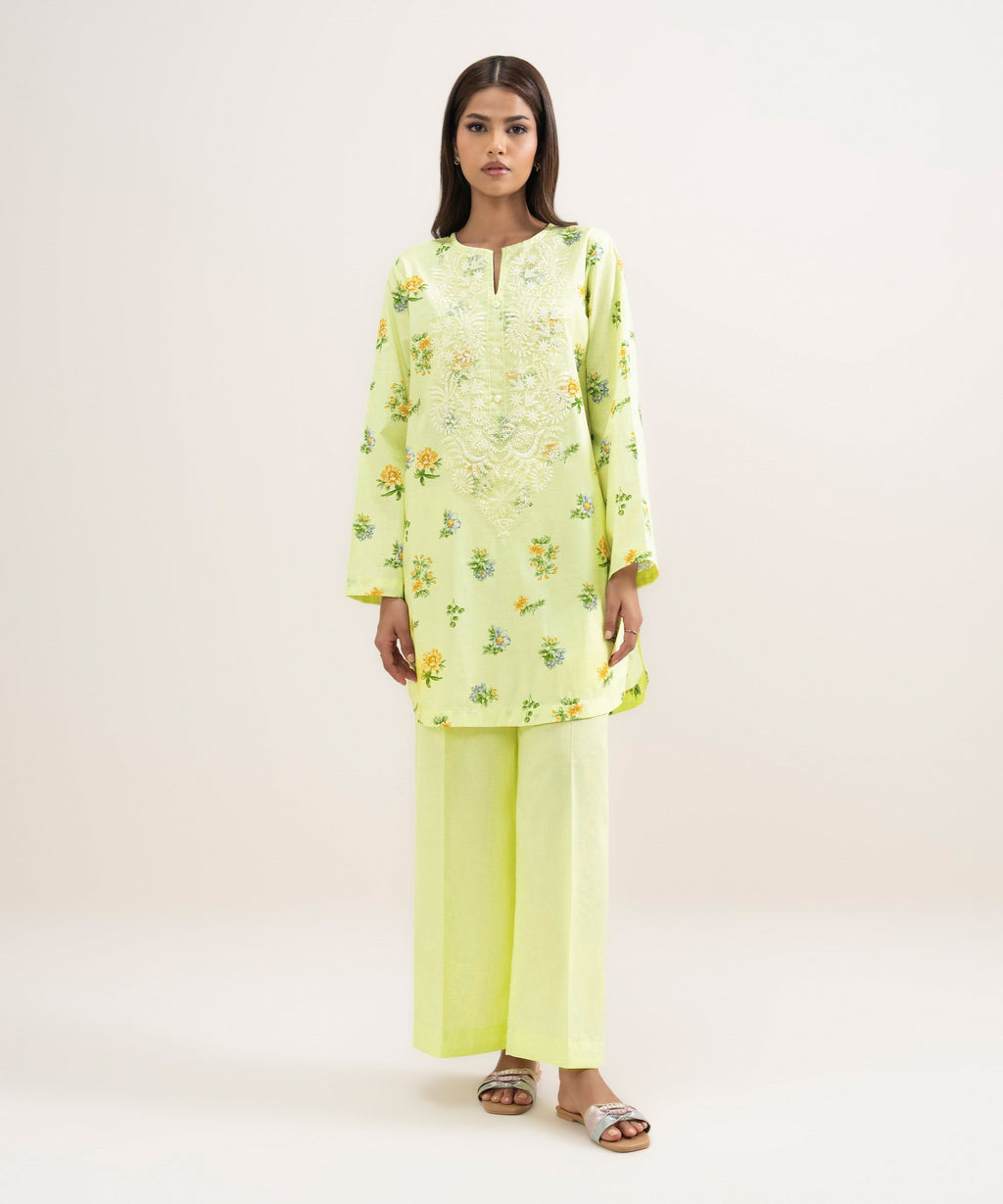 Embroidered Cambric Shirt