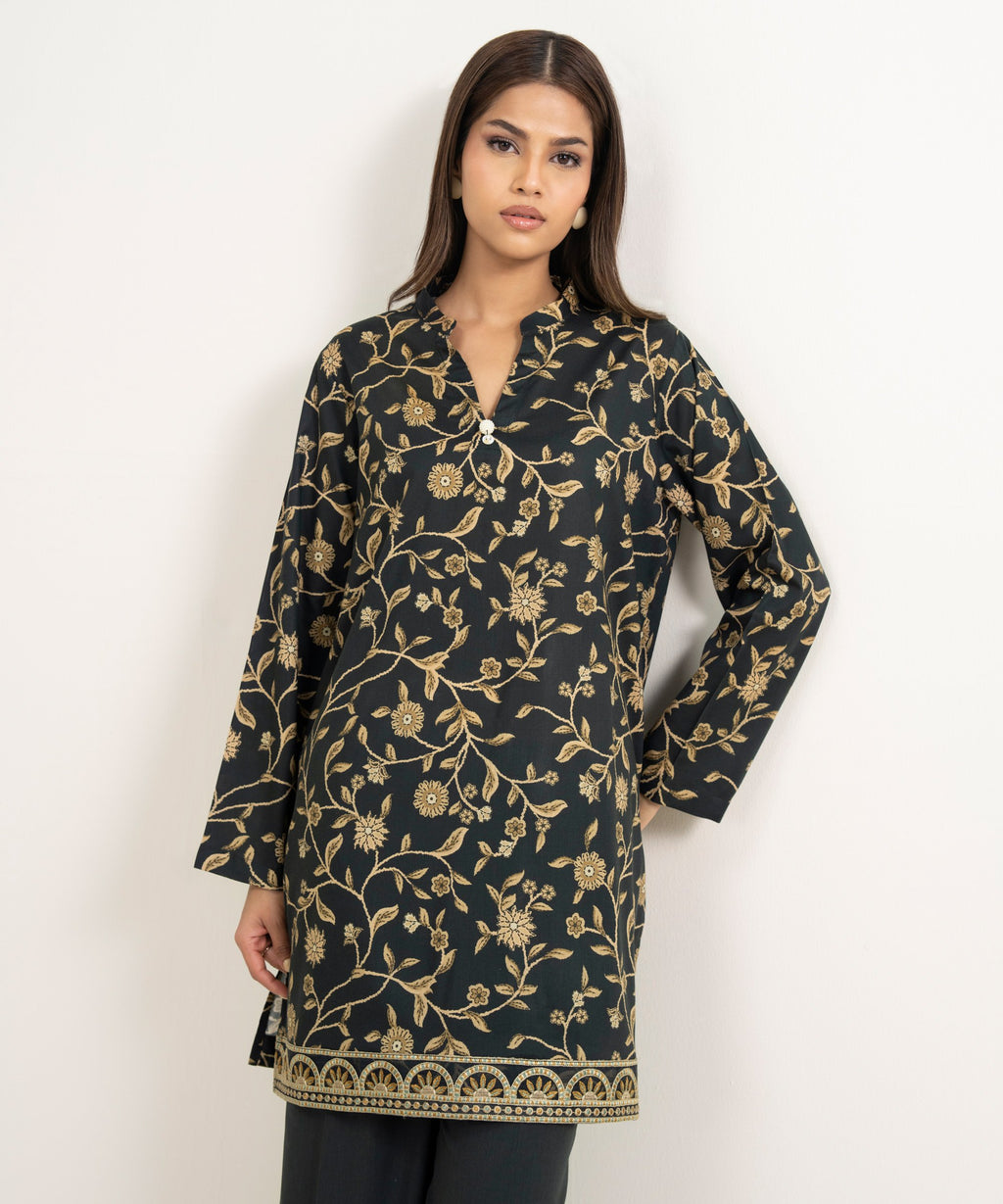 Embroidered Cotton Viscose Shirt