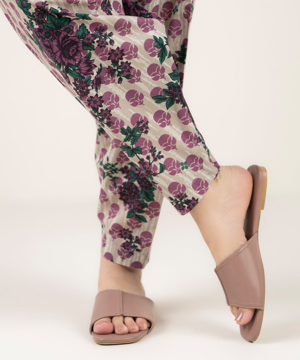 Printed Cambric Shalwar