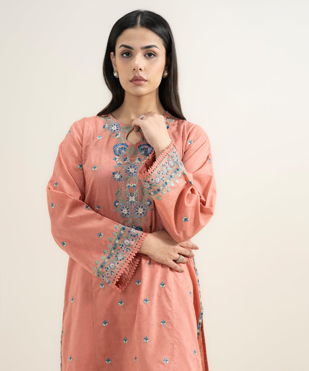 Embroidered Jacquard Shirt
